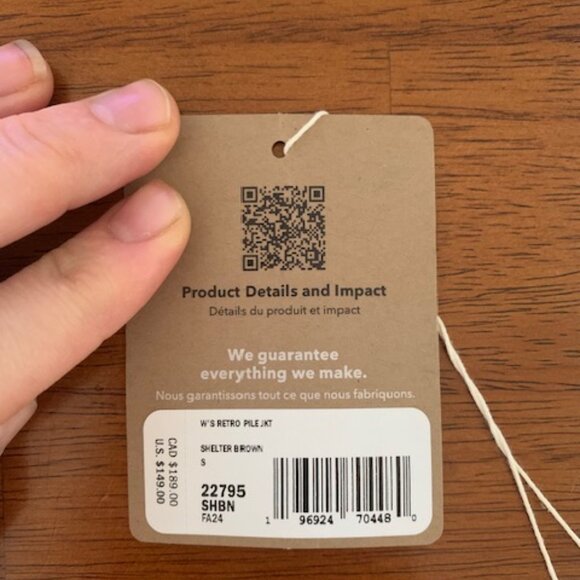 NWT - Women's Retro Pile Fleece Jacket - Picture 3 of 8